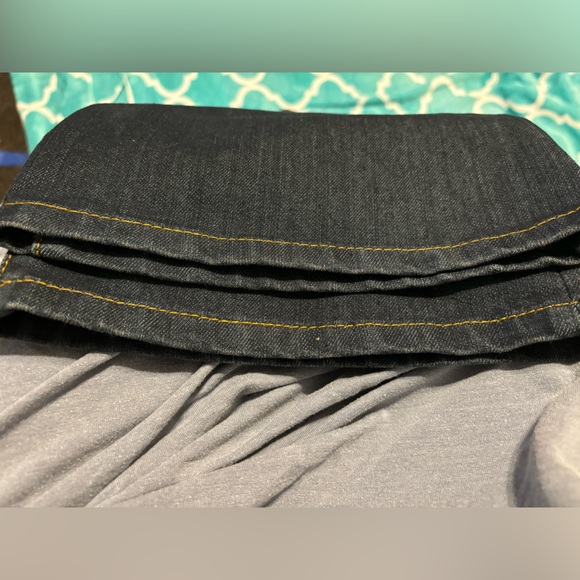 NWOT Michael Kors Dark Blue Bootcut Jeans size 10P - Picture 6 of 6